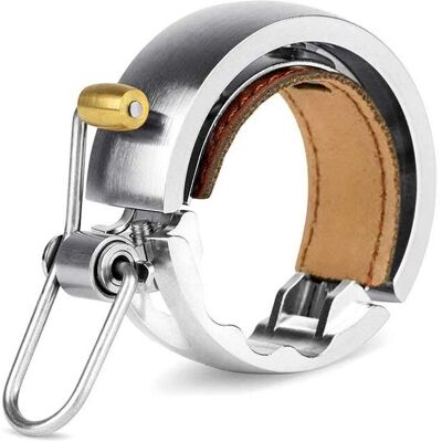 Knog OI Luxe Fahrradklingel - Silber - Groß Knog OI Luxe Fahrradklingel - Silber - Groß