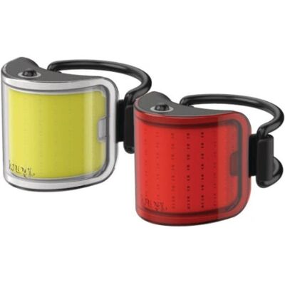 Knog Lil Cobber Twinpack - Set luci bici - Impermeabile & Ricaricabile Knog Lil Cobber Twinpack - Set luci bici - Impermeabile & Ricaricabile