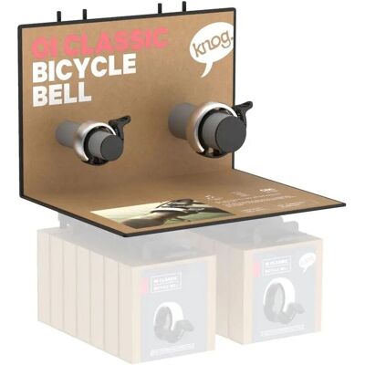 Knog Oi Classic Türklingel - Schwarz - Türklopfer Knog Oi Classic Türklingel - Schwarz - Türklopfer