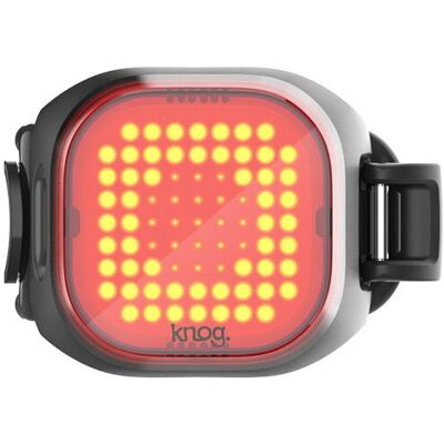 Knog Blinder Mini Square Baklykta - Svart - Vattentät, 30 lumen Knog Blinder Mini Square Baklykta - Svart - Vattentät, 30 lumen