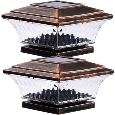 Unknown - Solar Post Light - 4x4 in posts - Luz exterior Unknown - Solar Post Light - 4x4 in posts - Luz exterior