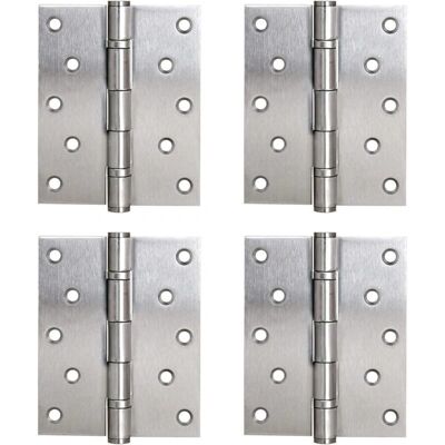 Generic - Bisagras de acero inoxidable con cojinetes de bolas - 127x102 mm - Bisagras Generic - Bisagras de acero inoxidable con cojinetes de bolas - 127x102 mm - Bisagras