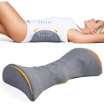 Unknown - LumbarSupport - espuma viscoelástica - almohada lumbar Unknown - LumbarSupport - espuma viscoelástica - almohada lumbar