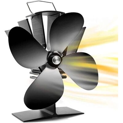 Unknown - 4-Blade Stove Fan - 60°C - Estufa de leña - Stove Fan Unknown - 4-Blade Stove Fan - 60°C - Estufa de leña - Stove Fan
