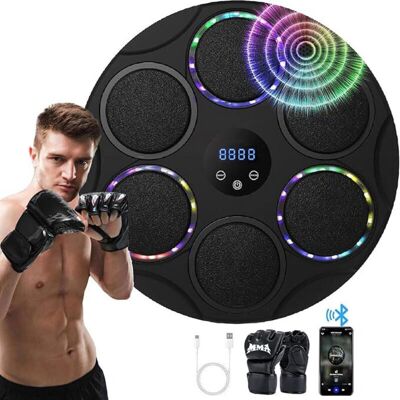 Sin marca - Boxeo musical - 17.3in - Bluetooth - Máquina de boxeo Sin marca - Boxeo musical - 17.3in - Bluetooth - Máquina de boxeo