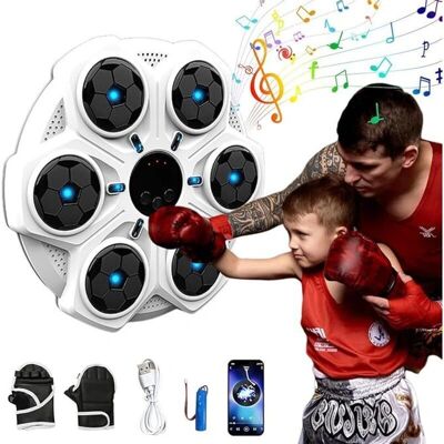 GENERIC - Máquina de Boxeo Musical - Bluetooth - 3 velocidades GENERIC - Máquina de Boxeo Musical - Bluetooth - 3 velocidades