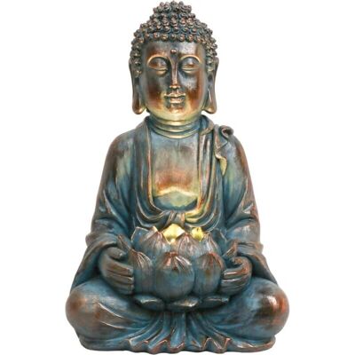 GOTRAYS - Buddha garden 32cm - Resina - Estatua de jardín GOTRAYS - Buddha garden 32cm - Resina - Estatua de jardín