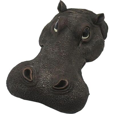 GOTRAYS - Floating Hippo - Resin - Pond Decor GOTRAYS - Floating Hippo - Resin - Pond Decor