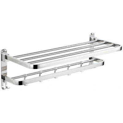 GOTRAYS - Fold 60cm - 60 cm - Stainless Steel - Towel Rack GOTRAYS - Fold 60cm - 60 cm - Stainless Steel - Towel Rack
