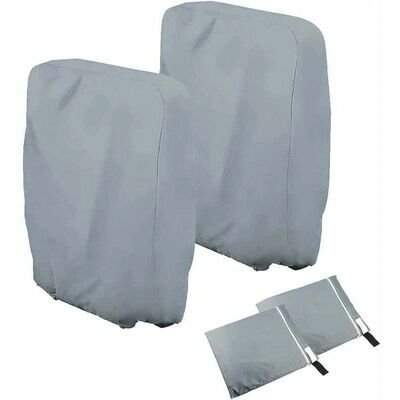 GOTRAYS - Foldable Chair Cover - Black - 110x71 cm - Chair cover GOTRAYS - Foldable Chair Cover - Black - 110x71 cm - Chair cover