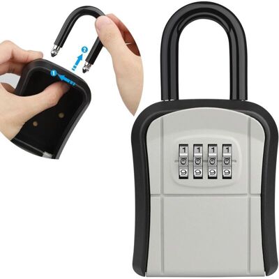 GOTRAYS - KeySafe - 5 keys - Wall/door mount - Key safe GOTRAYS - KeySafe - 5 keys - Wall/door mount - Key safe