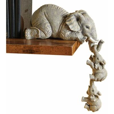 GOTRAYS - Elephant Family Resin - Mother & Cub - Figurine GOTRAYS - Elephant Family Resin - Mother & Cub - Figurine