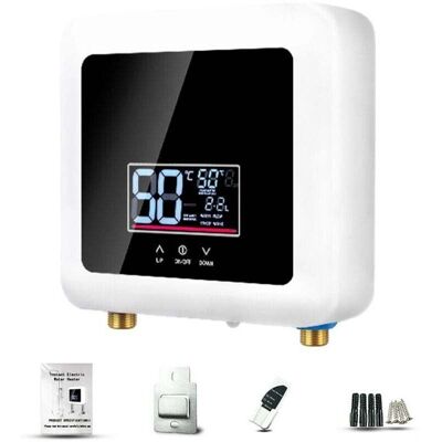Generic - 7500W-220V - Negro - 7500W - Instant water heater Generic - 7500W-220V - Negro - 7500W - Instant water heater