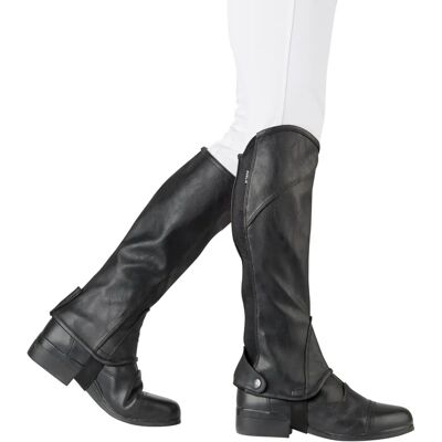 Dublin Modell - Schwarz - Erwachsener - Medium - Half Chaps Dublin Modell - Schwarz - Erwachsener - Medium - Half Chaps