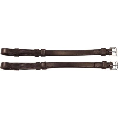 Collegiate Braune Pony Wangenstücke - Reitzubehör Collegiate Braune Pony Wangenstücke - Reitzubehör