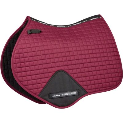 Tapis de selle Weatherbeeta Prime Jump - Bordeaux - Taille pleine - Publicité Tapis de selle Weatherbeeta Prime Jump - Bordeaux - Taille pleine - Publicité