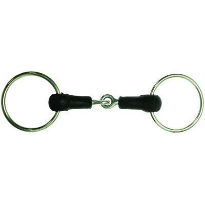 Korsteel Hartgummi Gelenkloses Ringgebiss - 6 Zoll Korsteel Hartgummi Gelenkloses Ringgebiss - 6 Zoll