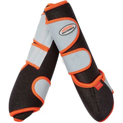 Weatherbeeta Therapy-Tec Sports Boots - Schwarz/Silber/Rot - Cob Weatherbeeta Therapy-Tec Sports Boots - Schwarz/Silber/Rot - Cob