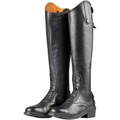Dublin Evolution Tall Reitstiefel - Schwarz, Weit/Kurz, Damen Größe 4 Dublin Evolution Tall Reitstiefel - Schwarz, Weit/Kurz, Damen Größe 4