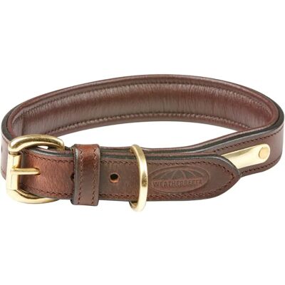 Weatherbeeta Leder Hundehalsband - Braun - Extra Klein Weatherbeeta Leder Hundehalsband - Braun - Extra Klein