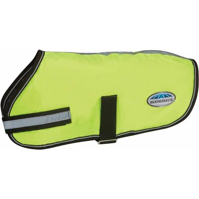 Manteau pour Chien Reflectif Jaune Weatherbeeta - 25cm Manteau pour Chien Reflectif Jaune Weatherbeeta - 25cm