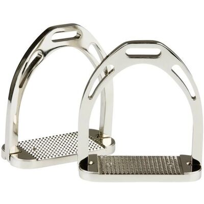 Korsteel Aluminium Steigbügel - Silber - 4,5" Korsteel Aluminium Steigbügel - Silber - 4,5"