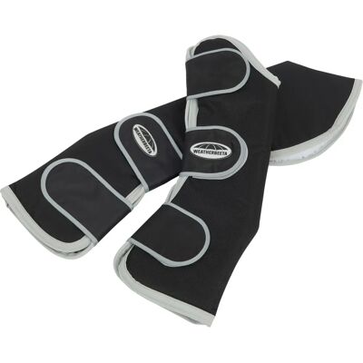 WeatherBeeta Wide Tab Long Travel Boots - Reitsportstiefel - Schwarz/Silber WeatherBeeta Wide Tab Long Travel Boots - Reitsportstiefel - Schwarz/Silber