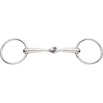Korsteel Edelstahl 16mm Gelenklose Ringe Snaffle - 4,5 Zoll Korsteel Edelstahl 16mm Gelenklose Ringe Snaffle - 4,5 Zoll