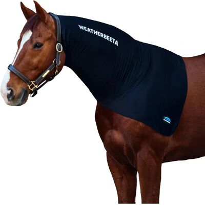 Couverture à Col Stretch Noir Pony Weatherbeeta - Couverture pour Chevaux - Publicité Couverture à Col Stretch Noir Pony Weatherbeeta - Couverture pour Chevaux - Publicité