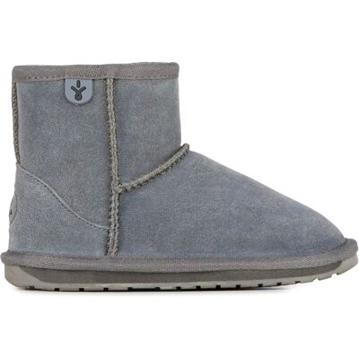 Emu Australia Wallaby Mini Teens - Grau - Größe 38 - Stiefel Emu Australia Wallaby Mini Teens - Grau - Größe 38 - Stiefel