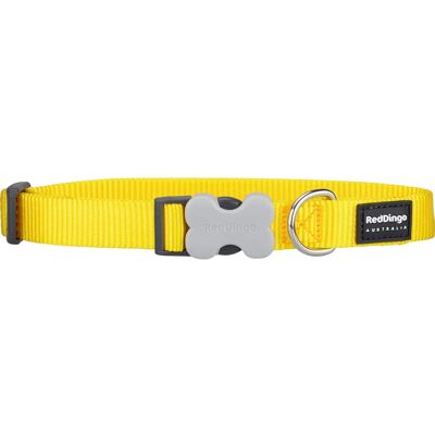 Red Dingo Yellow Dog Collar - Adjustable, Durable, UV-Resistant Red Dingo Yellow Dog Collar - Adjustable, Durable, UV-Resistant