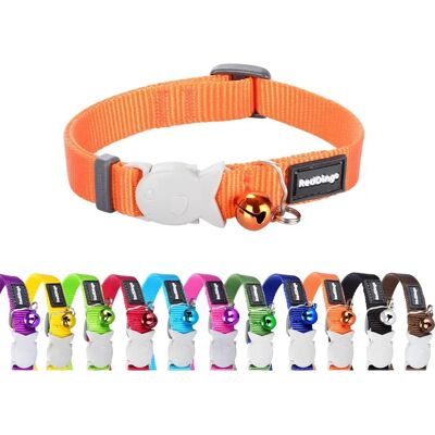 Collier pour chat Red Dingo ajustable pour la faune - Orange - Publicité Collier pour chat Red Dingo ajustable pour la faune - Orange - Publicité