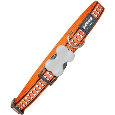 Collare per cane riflettente Red Dingo - 20-32cm Collare per cane riflettente Red Dingo - 20-32cm