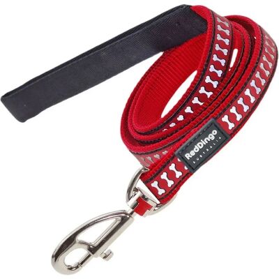 Red Dingo Reflective Dog Lead - 120cm Red Dingo Reflective Dog Lead - 120cm