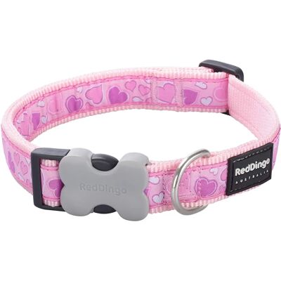 Collier pour chien Red Dingo Bucklebone - Rose, 12mm - Collier pour chien - Publicité Collier pour chien Red Dingo Bucklebone - Rose, 12mm - Collier pour chien - Publicité