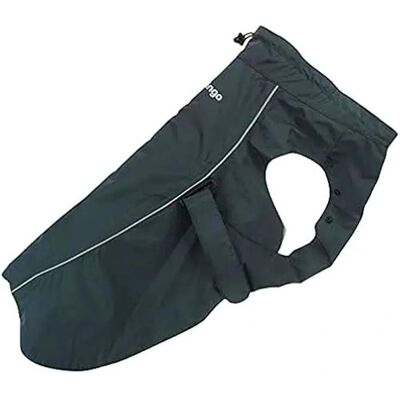 Red Dingo Perfect Fit Raincoat - Dog, Black, 70 cm Red Dingo Perfect Fit Raincoat - Dog, Black, 70 cm