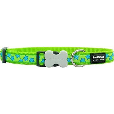 Collare per Cani Red Dingo Stella Stelle - 2,5x41-63cm Collare per Cani Red Dingo Stella Stelle - 2,5x41-63cm