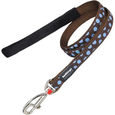 Red Dingo Hundeleine mit blauen Punkten - 20mmx1.2m Red Dingo Hundeleine mit blauen Punkten - 20mmx1.2m