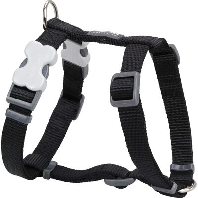 Harnais ajustable pour chien Red Dingo - Noir, 30-48cm, 15mm - Publicité Harnais ajustable pour chien Red Dingo - Noir, 30-48cm, 15mm - Publicité
