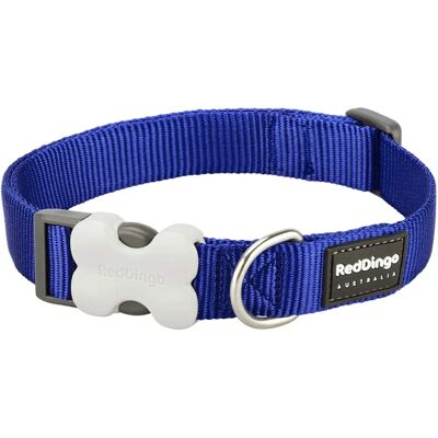 Collier pour chien Red Dingo Classic Bucklebone - Bleu foncé - Publicité Collier pour chien Red Dingo Classic Bucklebone - Bleu foncé - Publicité