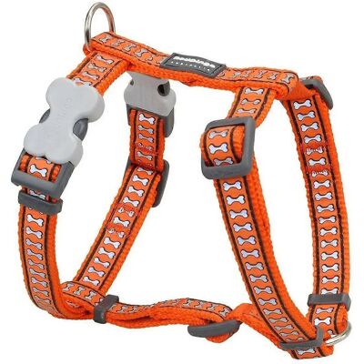 Red Dingo Knochen Reflektierende Hundegeschirr - 30-48 cm Red Dingo Knochen Reflektierende Hundegeschirr - 30-48 cm