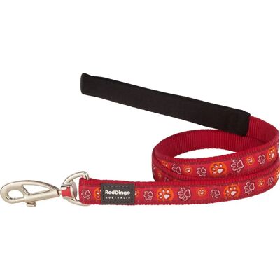 Guinzaglio per Cani Red Dingo - Impronte di Animali - 2 x 120 cm - Guinzaglio per Cani Guinzaglio per Cani Red Dingo - Impronte di Animali - 2 x 120 cm - Guinzaglio per Cani