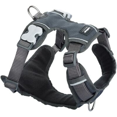 Arnés para perros acolchado gris M de Red Dingo - Arnés para perros Arnés para perros acolchado gris M de Red Dingo - Arnés para perros