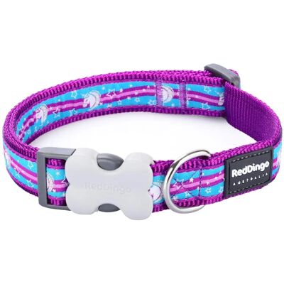 Red Dingo Bucklebone Dog Collar - Purple, 15mm, 24-37cm Red Dingo Bucklebone Dog Collar - Purple, 15mm, 24-37cm