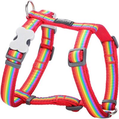 Red Dingo Rainbow Dog Harness - Extra Small - Dog Harness Red Dingo Rainbow Dog Harness - Extra Small - Dog Harness