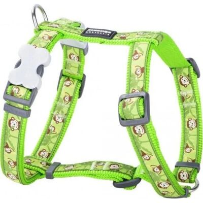 Red Dingo Monkey 25-39 cm Green Dog Harness Red Dingo Monkey 25-39 cm Green Dog Harness