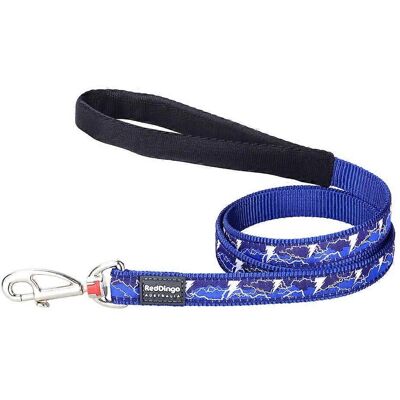 Red Dingo Lightning Dog Lead - Navy Blue Red Dingo Lightning Dog Lead - Navy Blue