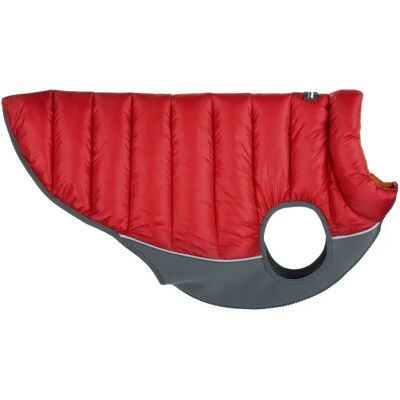 Red Dingo Puffer Dog Coat 45cm Orange/Red - Dog Coat Red Dingo Puffer Dog Coat 45cm Orange/Red - Dog Coat