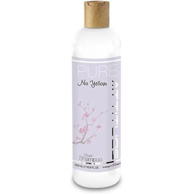 Attitude Pure No Yellow Silver Shampoo - Shampoo Attitude Pure No Yellow Silver Shampoo - Shampoo