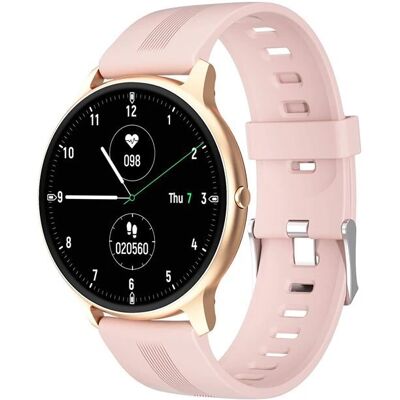 Montre intelligente ultra fine Chronus - Tracker de fitness - Fréquence cardiaque - Tension artérielle - Oxygène - Bluetooth - Pour Android iOS - Publicité Montre intelligente ultra fine Chronus - Tracker de fitness - Fréquence cardiaque - Tension artérielle - Oxygène - Bluetooth - Pour Android iOS - Publicité